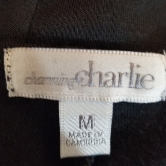 Charming Charlie sz med top lightweight  gray - Picture 8 of 10